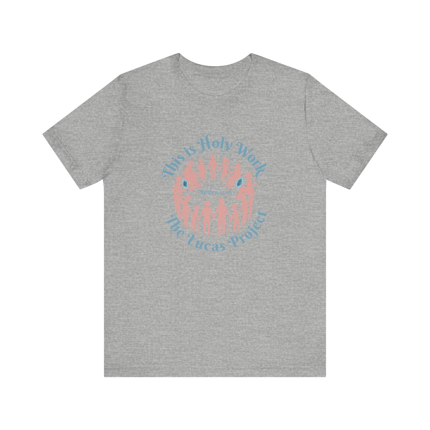 "Holy Work" Unisex Jersey Short Sleeve Tee