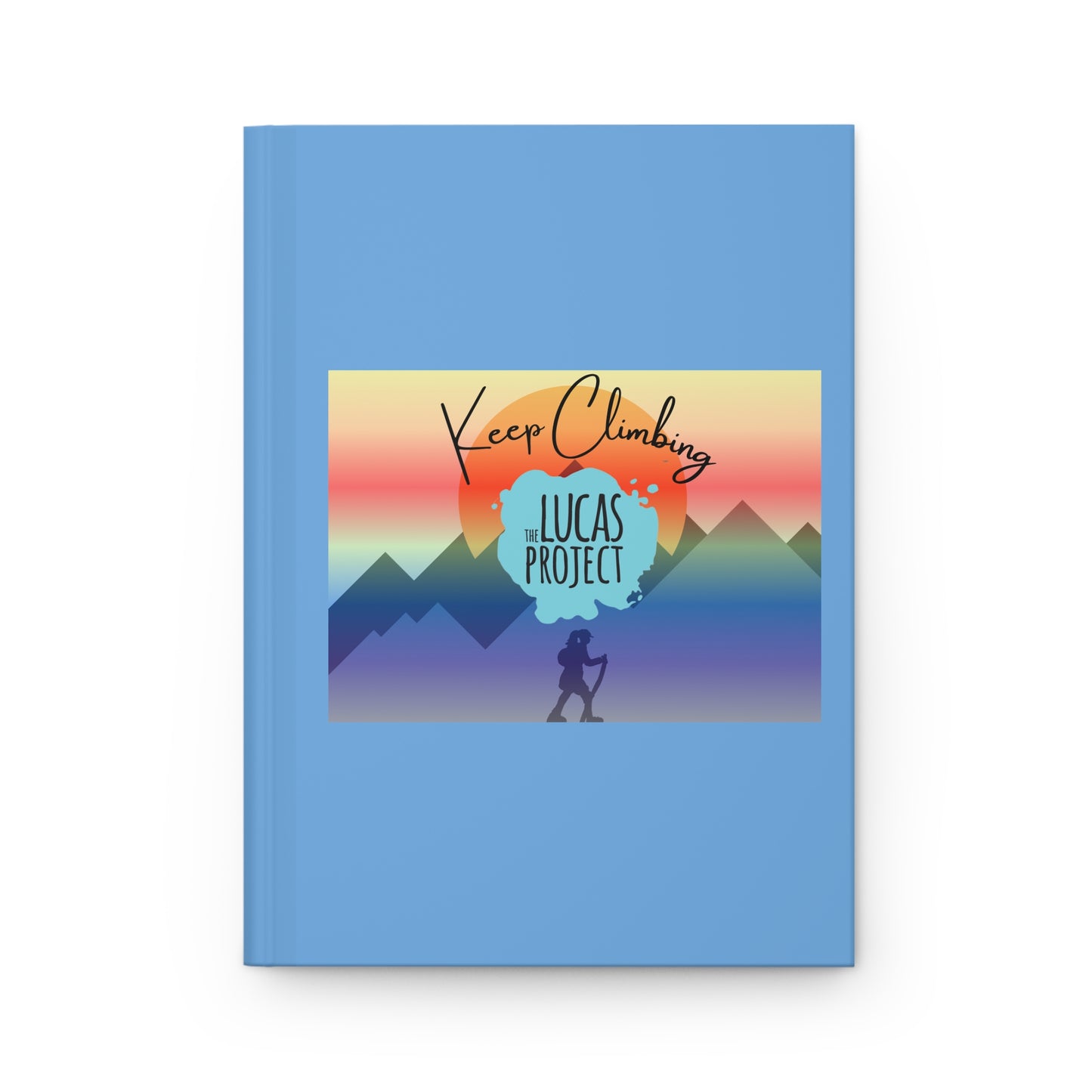 "Keep Climbing" Hardcover Journal Matte