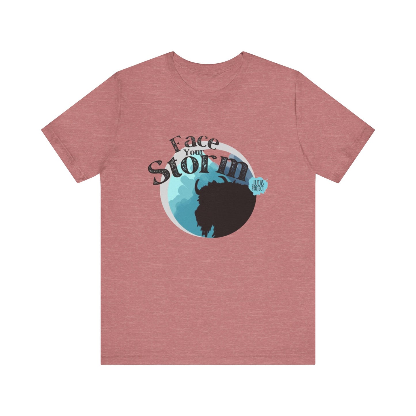 #FaceYourStorm Unisex Jersey Short Sleeve Tee