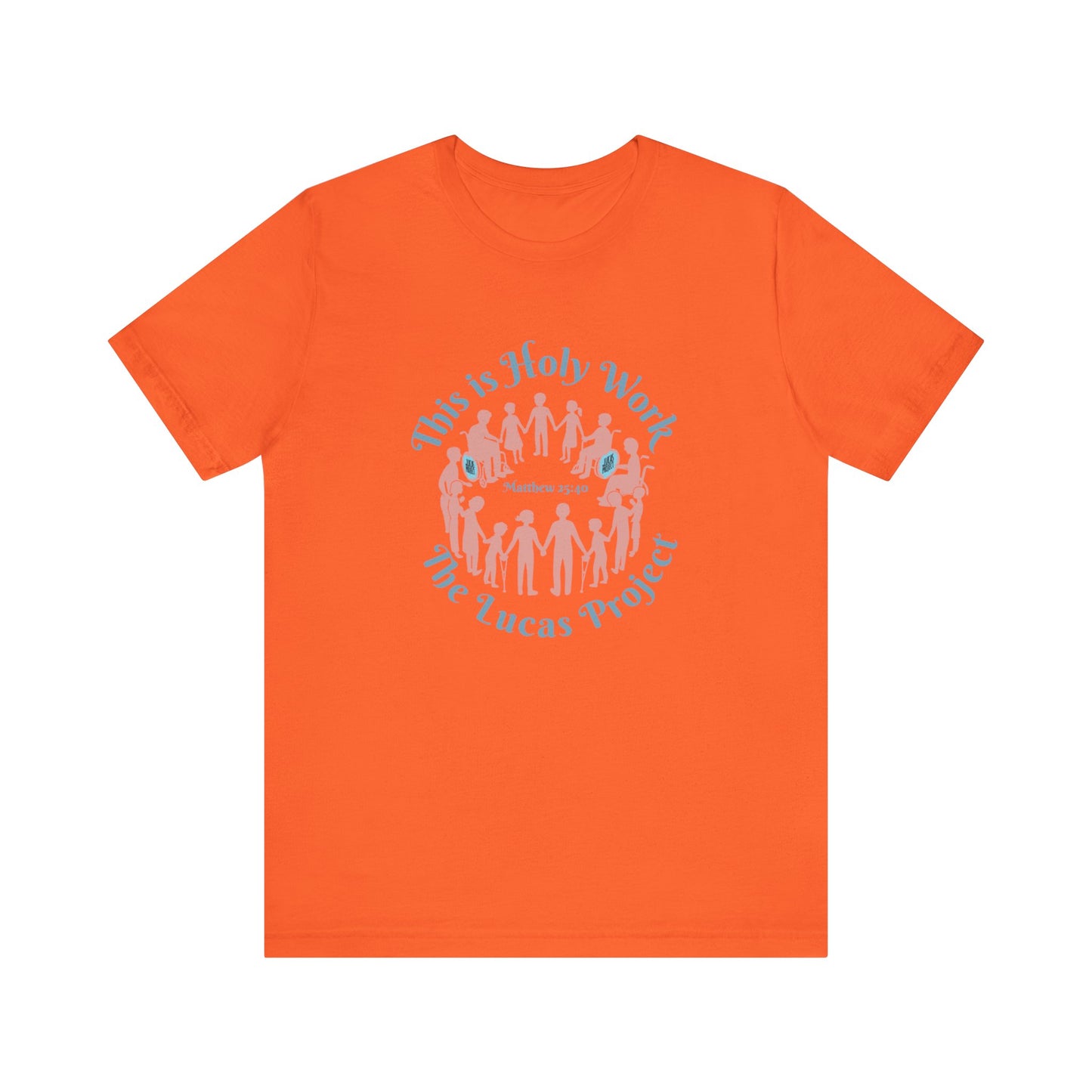 "Holy Work" Unisex Jersey Short Sleeve Tee