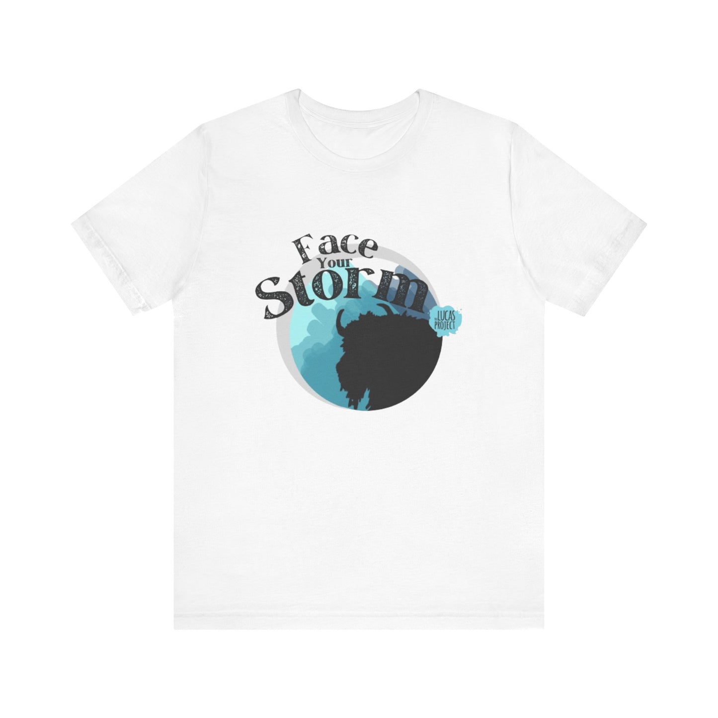 #FaceYourStorm Unisex Jersey Short Sleeve Tee