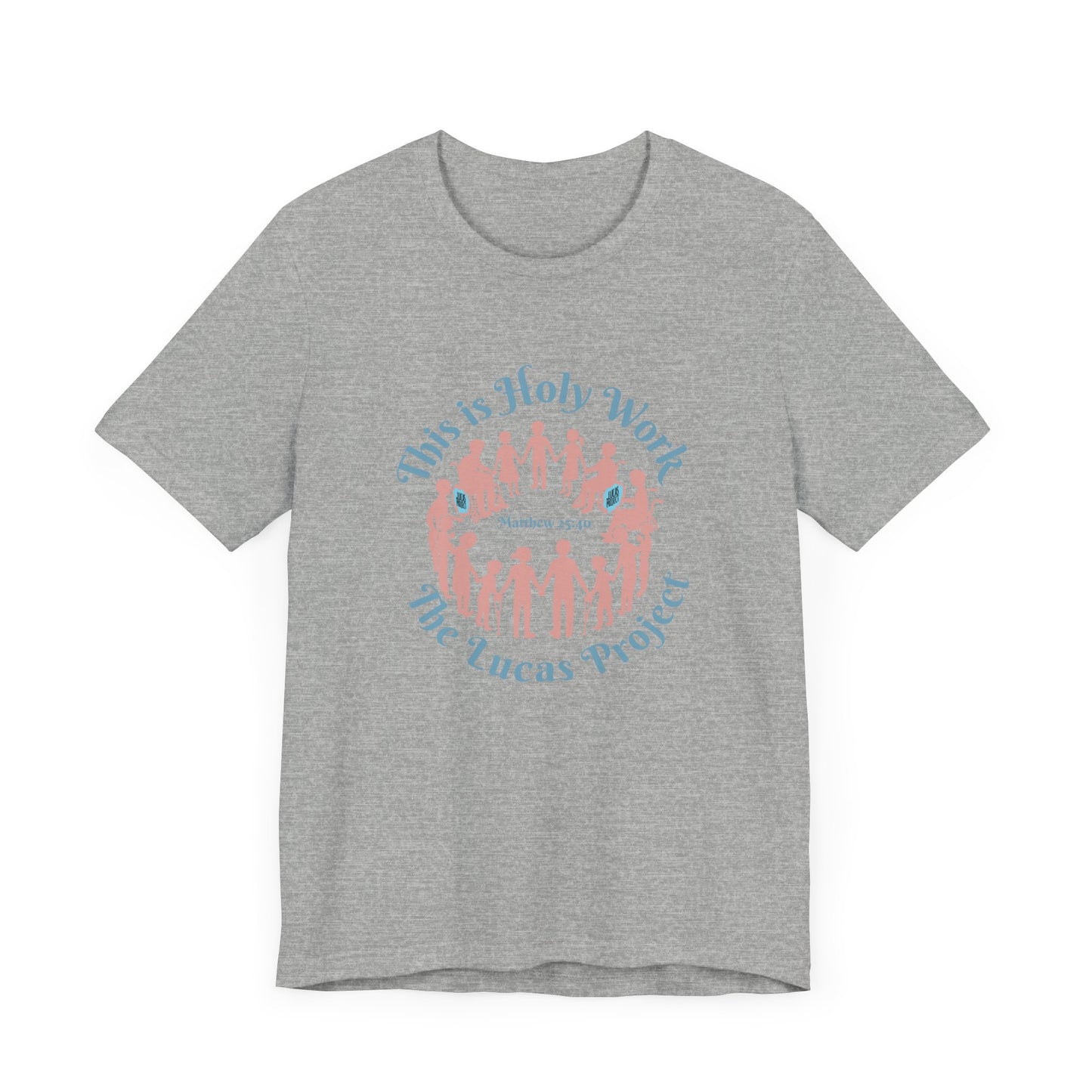 "Holy Work" Unisex Jersey Short Sleeve Tee