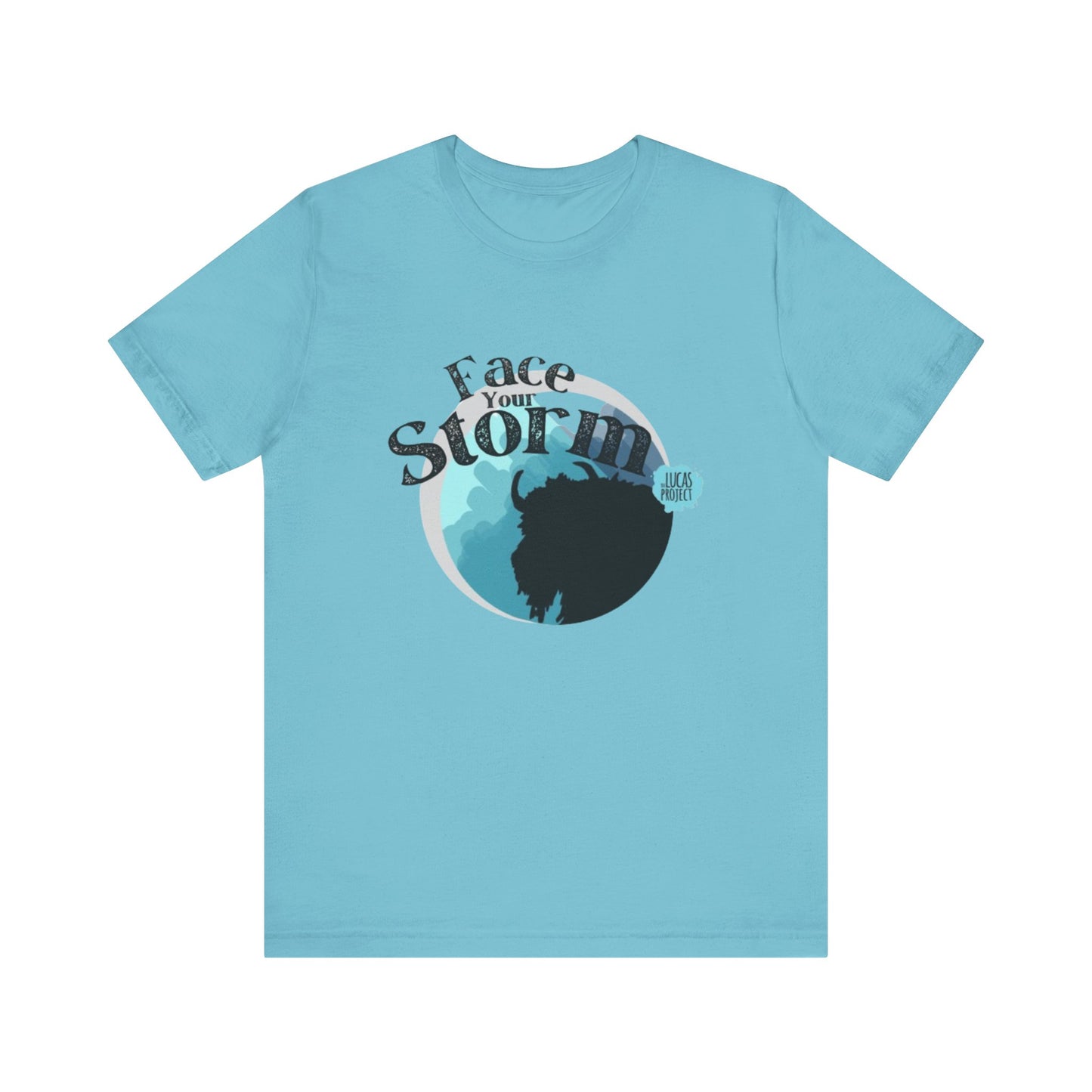 #FaceYourStorm Unisex Jersey Short Sleeve Tee