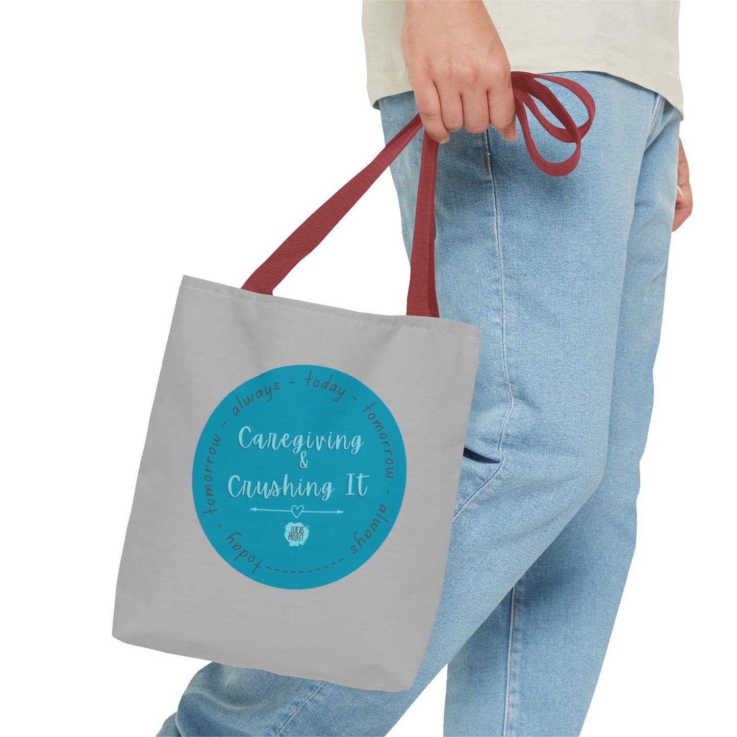 Caregiving & Crushing It Tote Bag