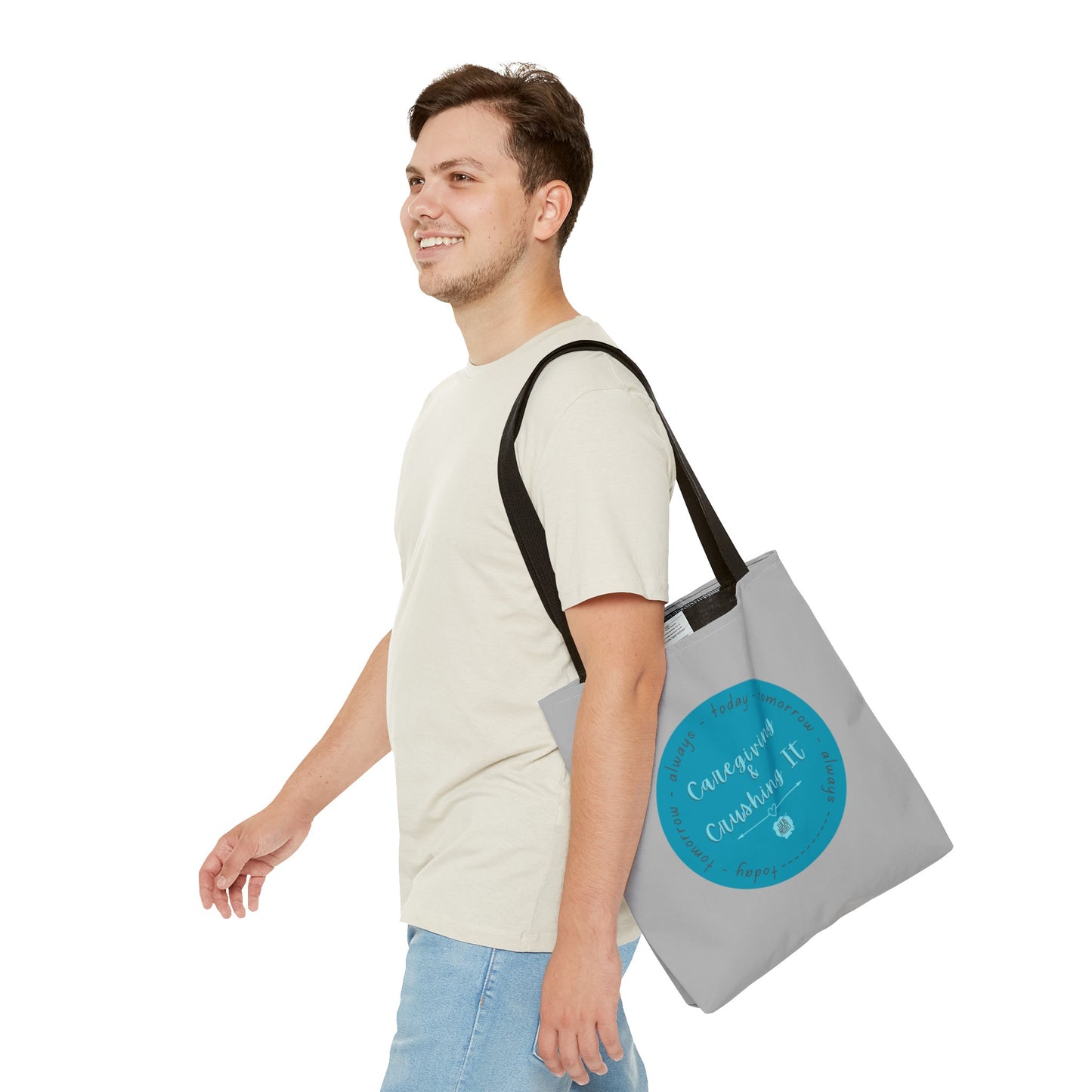 Caregiving & Crushing It Tote Bag