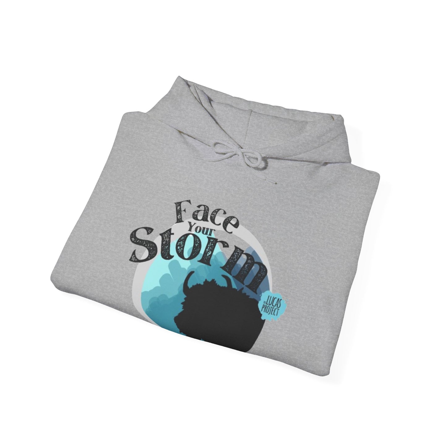 #FaceYourStorm Unisex Heavy Blend™ Hooded Sweatshirt