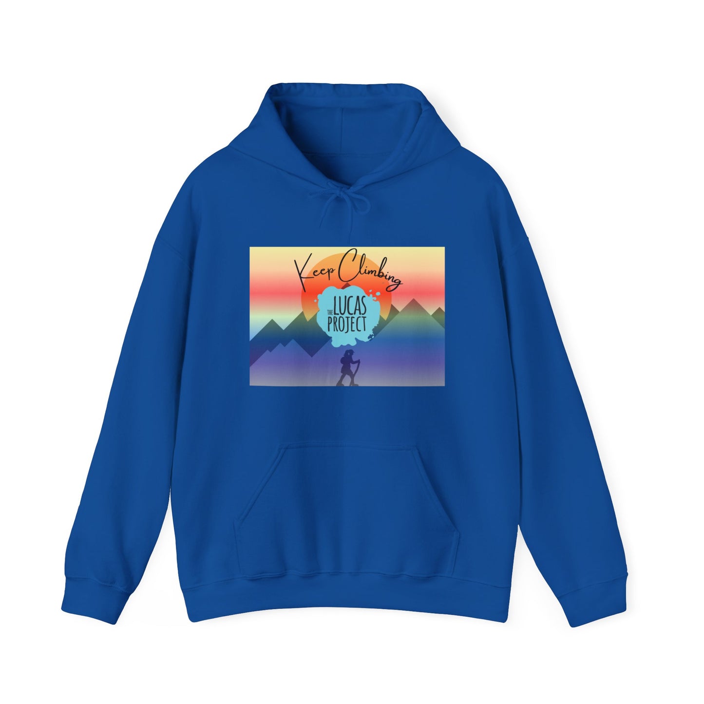 "Keep Climbing" Unisex Heavy Blend™ Hooded Sweatshirt