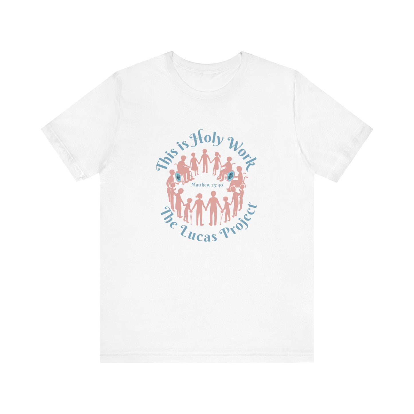 "Holy Work" Unisex Jersey Short Sleeve Tee