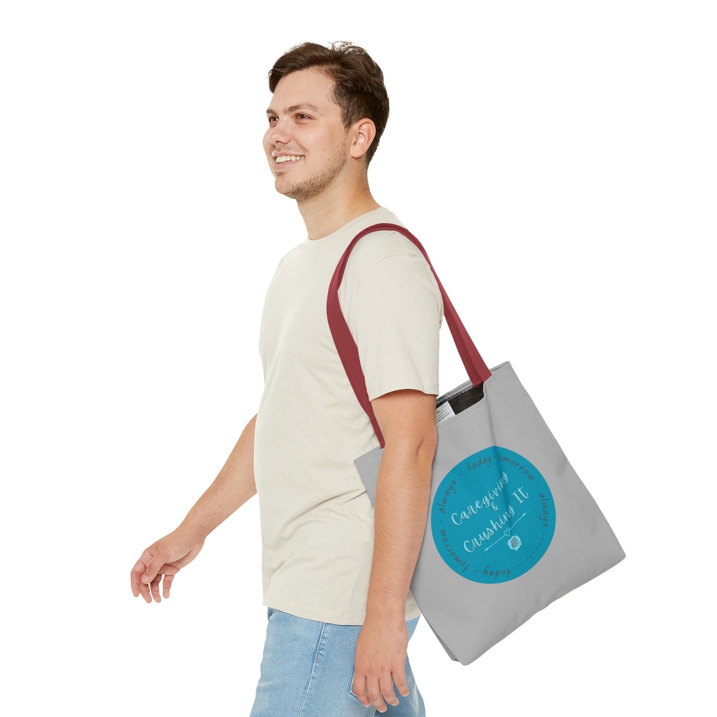 Caregiving & Crushing It Tote Bag
