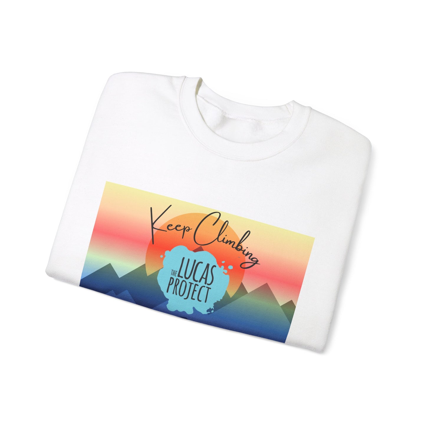 "Keep Climbing" Unisex Heavy Blend™ Crewneck Sweatshirt