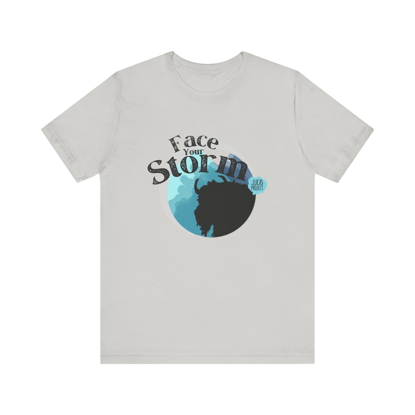 #FaceYourStorm Unisex Jersey Short Sleeve Tee