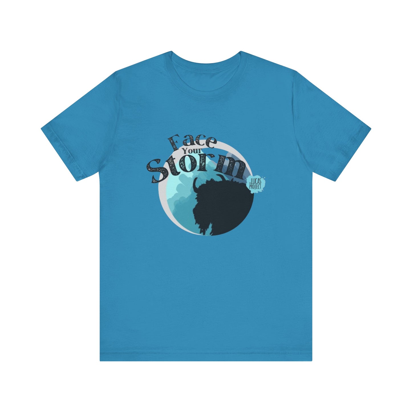 #FaceYourStorm Unisex Jersey Short Sleeve Tee