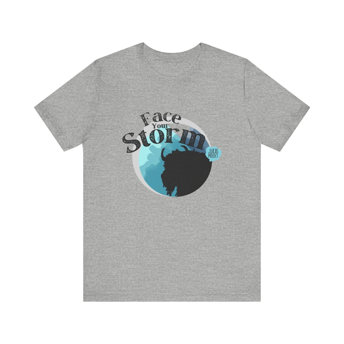 #FaceYourStorm Unisex Jersey Short Sleeve Tee