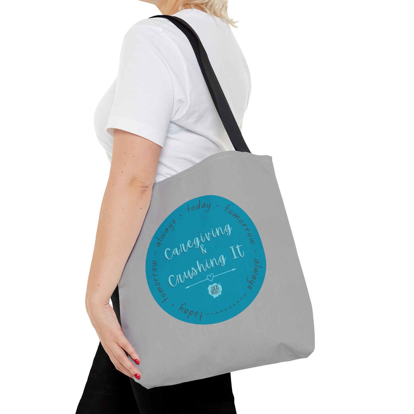 Caregiving & Crushing It Tote Bag