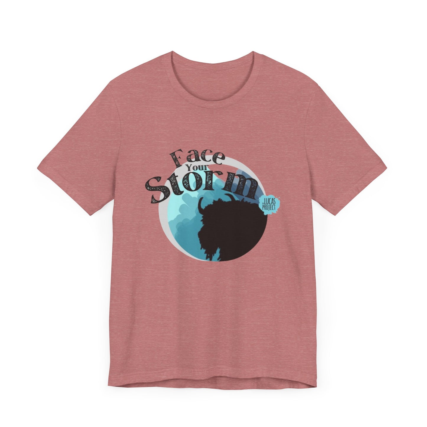 #FaceYourStorm Unisex Jersey Short Sleeve Tee