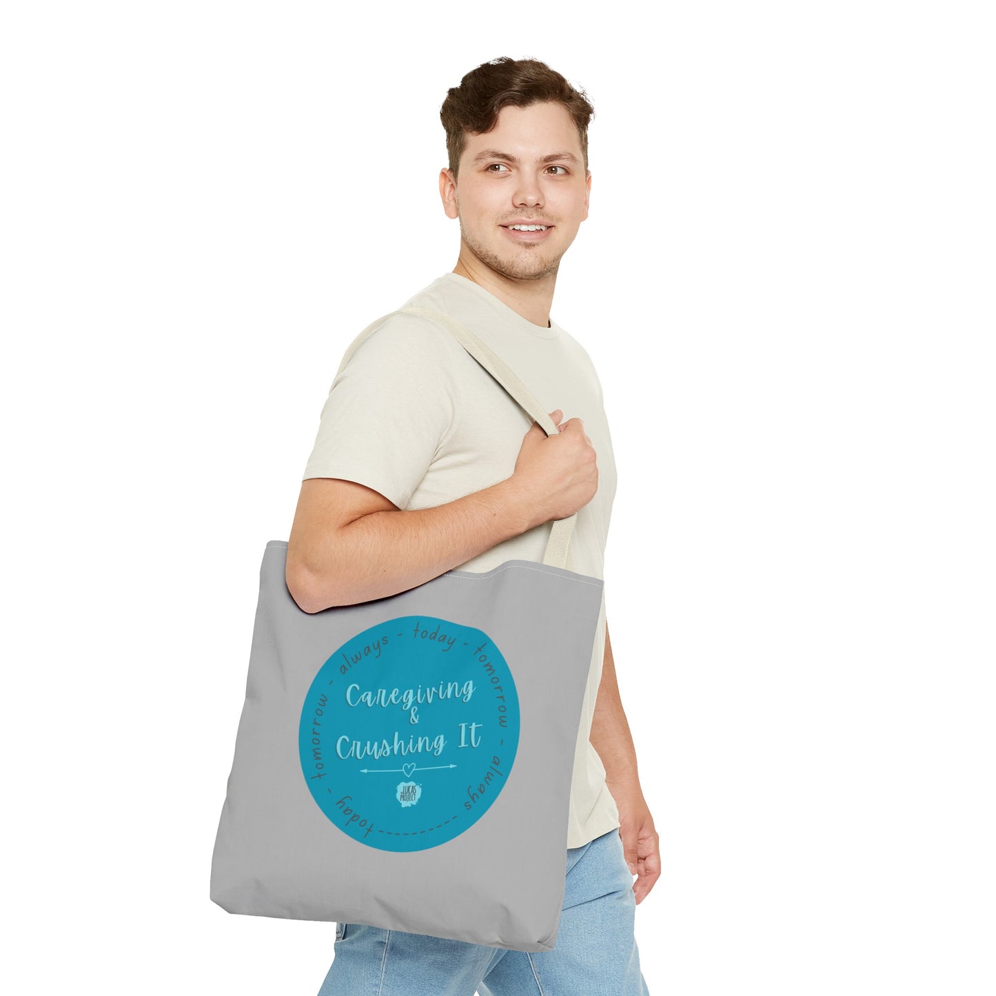 Caregiving & Crushing It Tote Bag