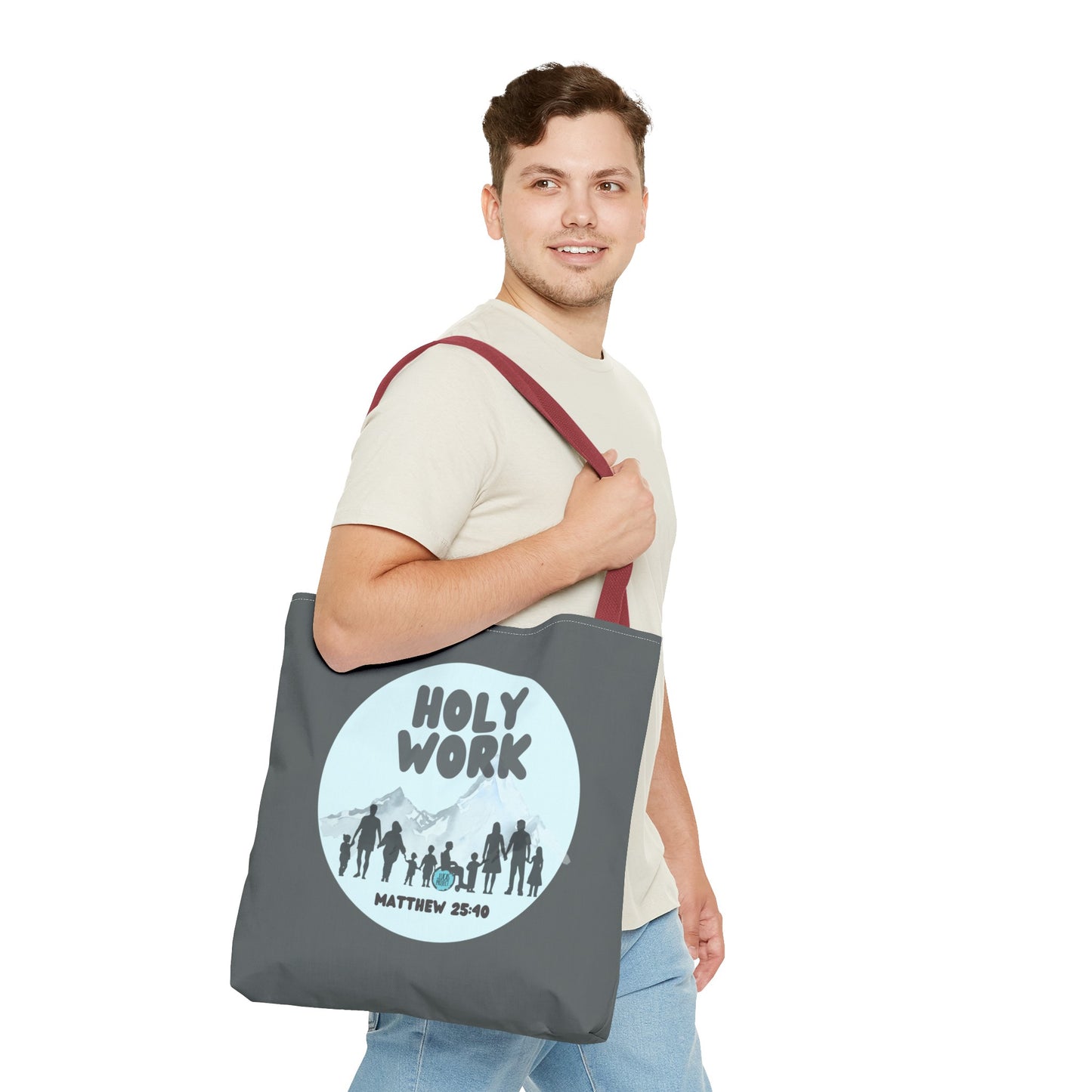 Holy Work Tote Bag