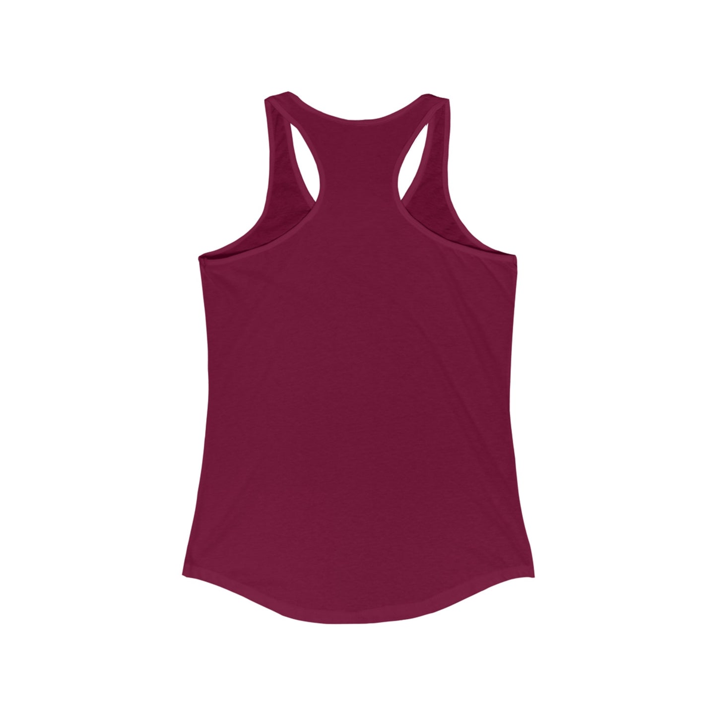 "Keep Climbing" Women's Ideal Racerback Tank