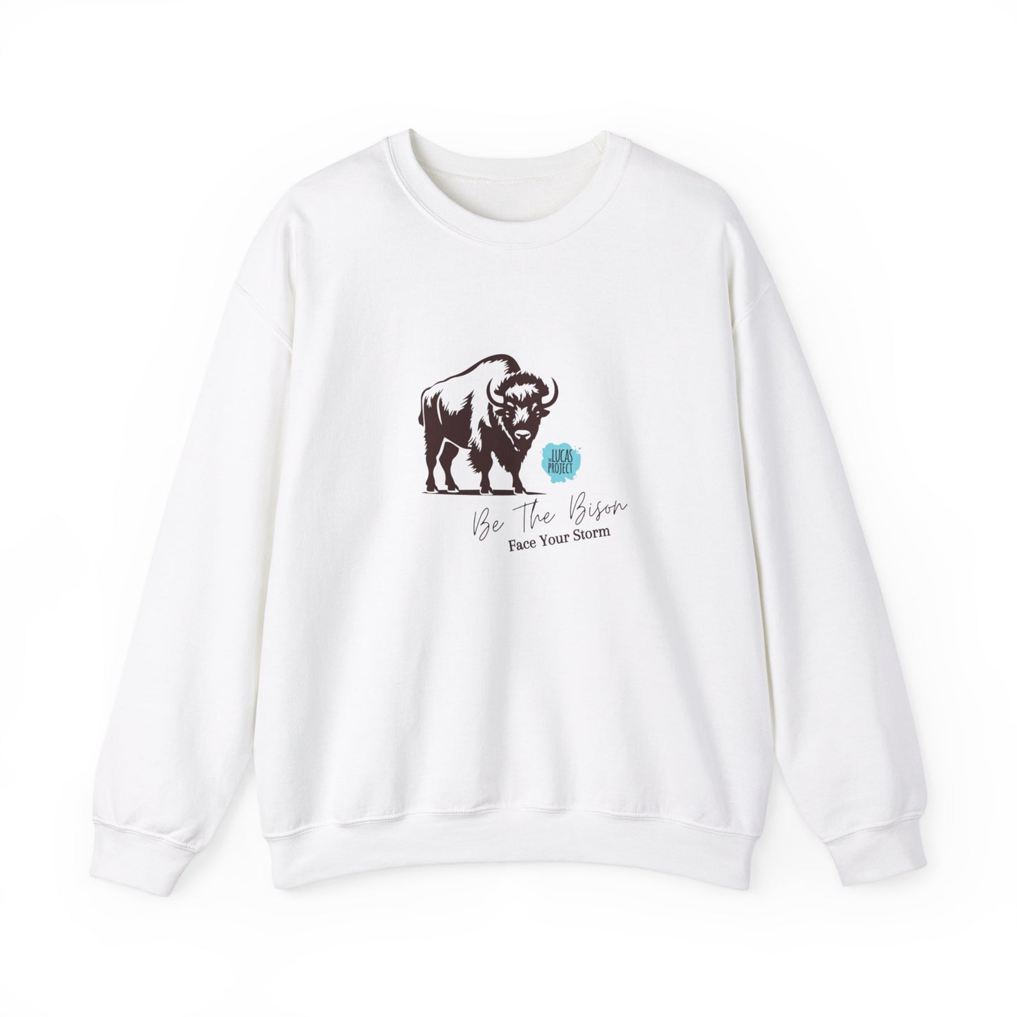 "Be The BIson" Unisex Heavy Blend™ Crewneck Sweatshirt