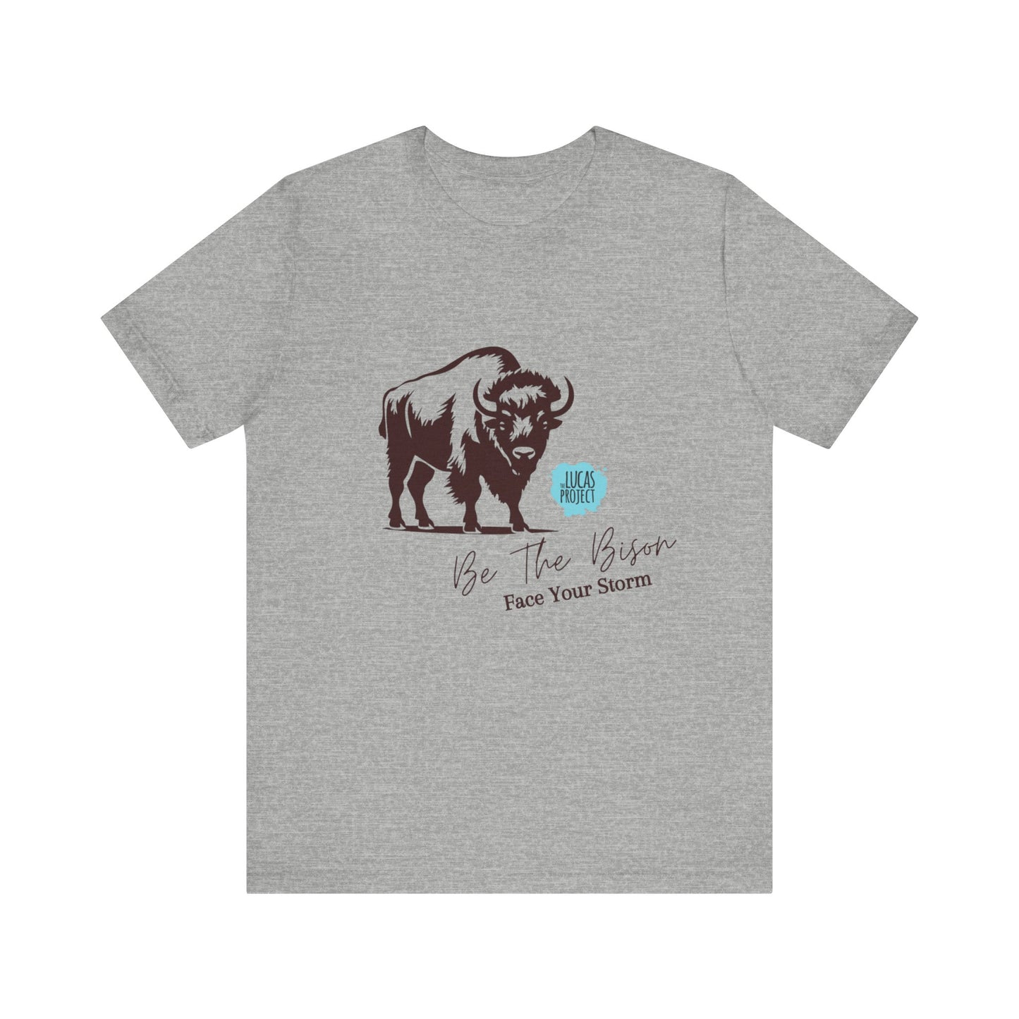 "Be The Bison" Unisex Jersey Short Sleeve Tee