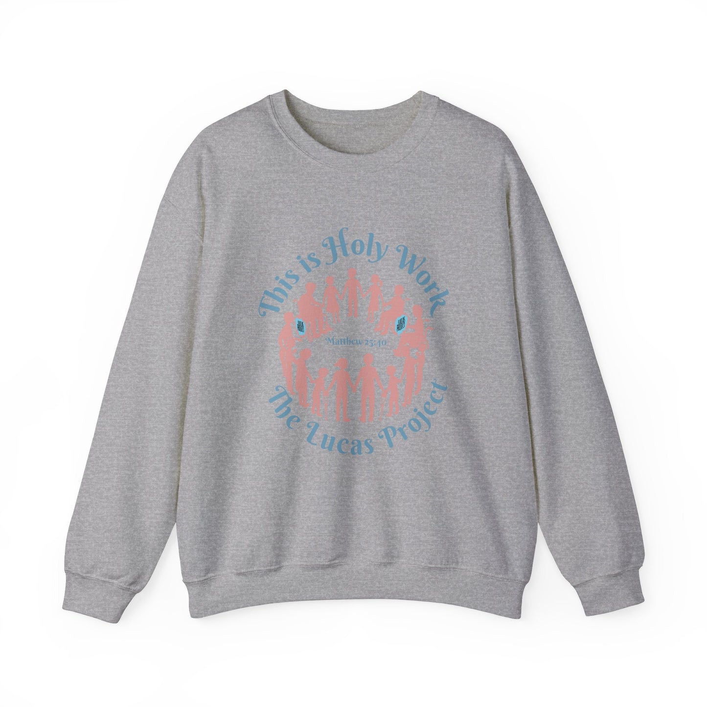 "Holy Work" Unisex Heavy Blend™ Crewneck Sweatshirt