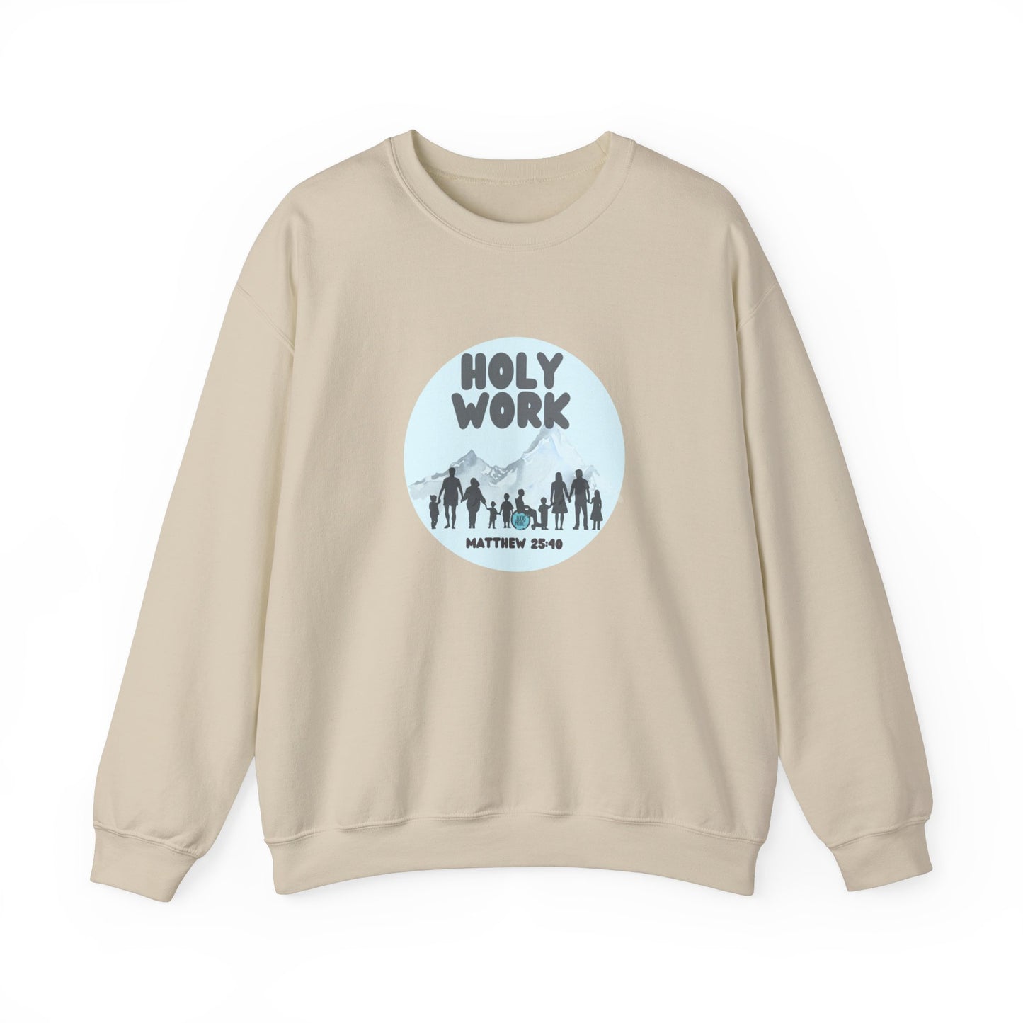 "Holy Work" Unisex Heavy Blend™ Crewneck Sweatshirt