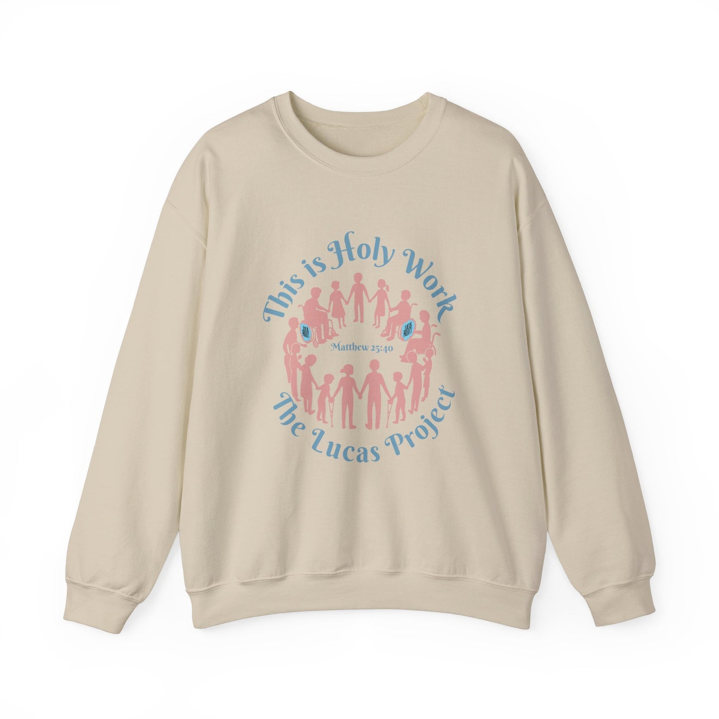 "Holy Work" Unisex Heavy Blend™ Crewneck Sweatshirt