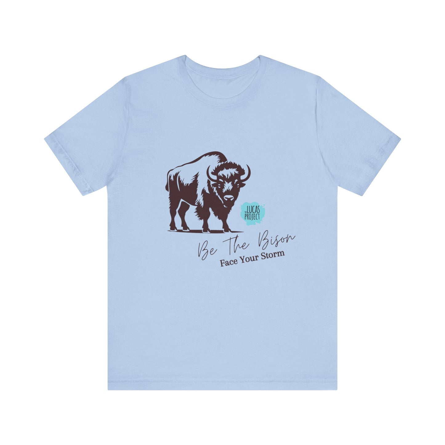 "Be The Bison" Unisex Jersey Short Sleeve Tee