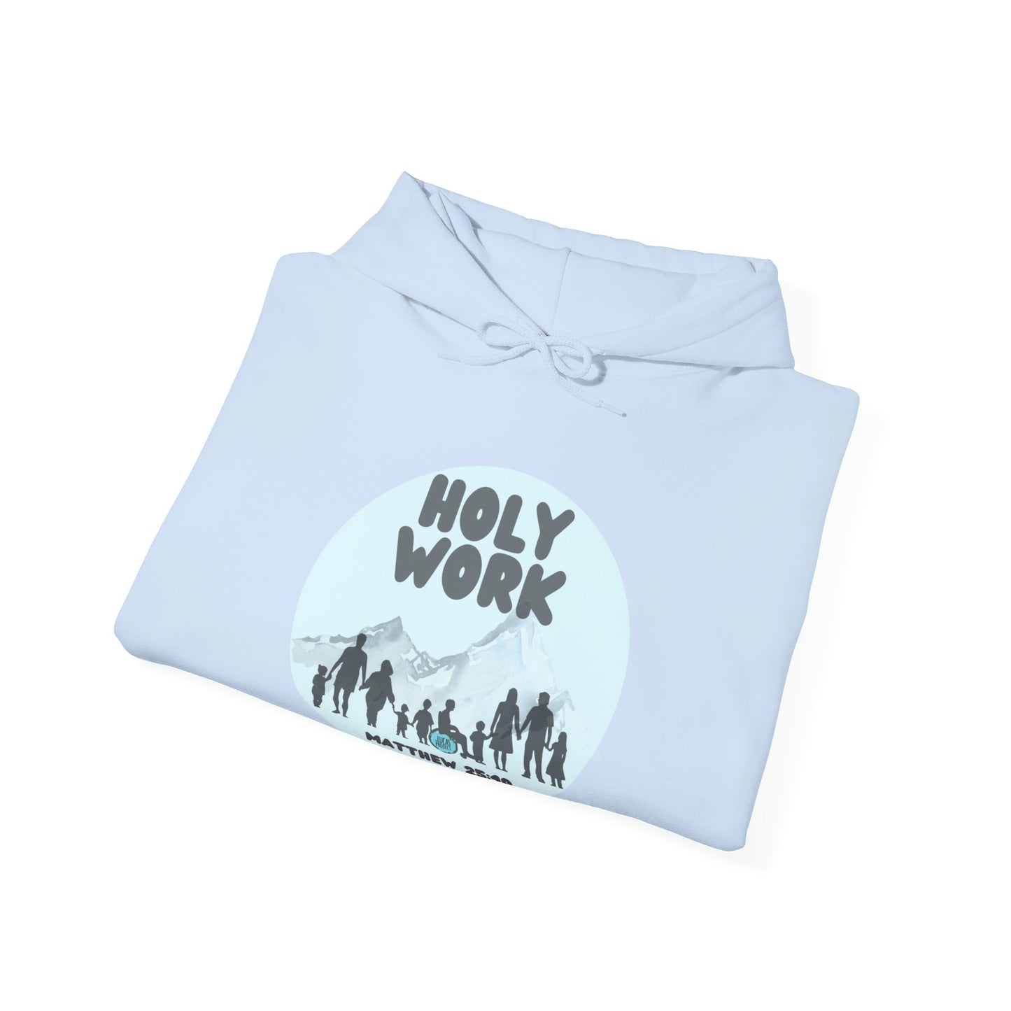 "Holy Work" Unisex Heavy Blend™ Hooded Sweatshirt