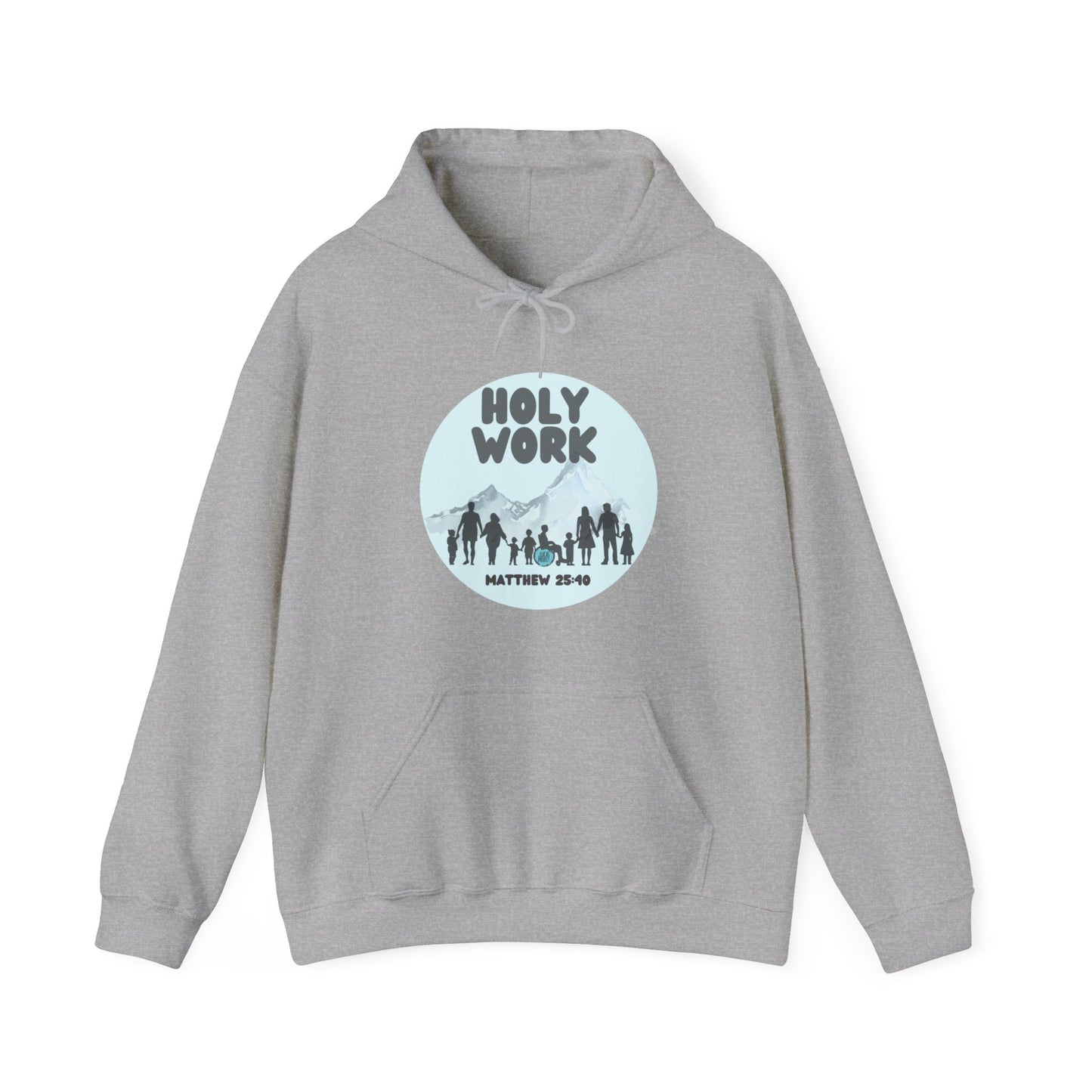 "Holy Work" Unisex Heavy Blend™ Hooded Sweatshirt