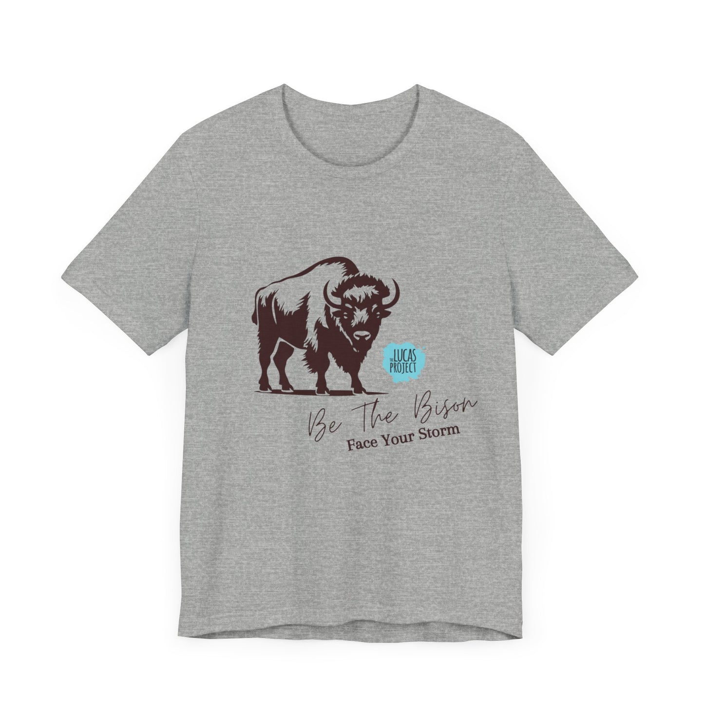 "Be The Bison" Unisex Jersey Short Sleeve Tee