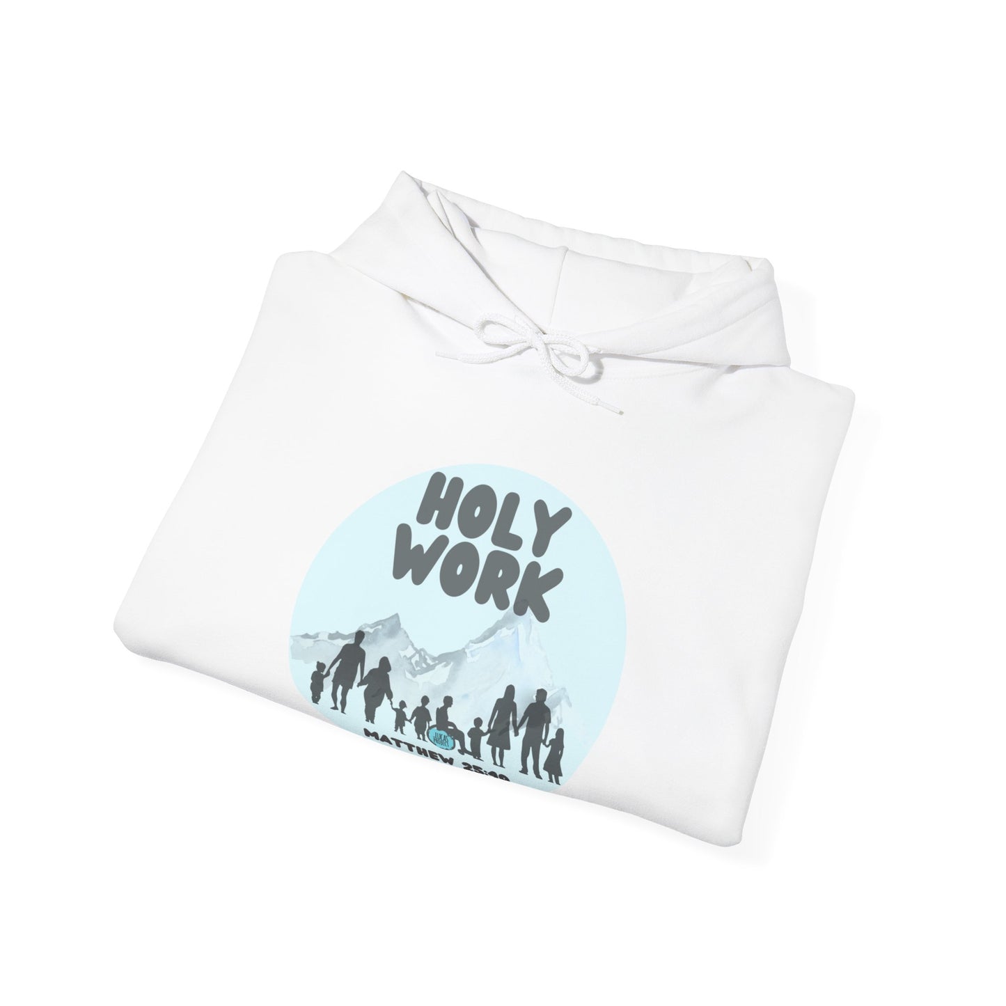 "Holy Work" Unisex Heavy Blend™ Hooded Sweatshirt