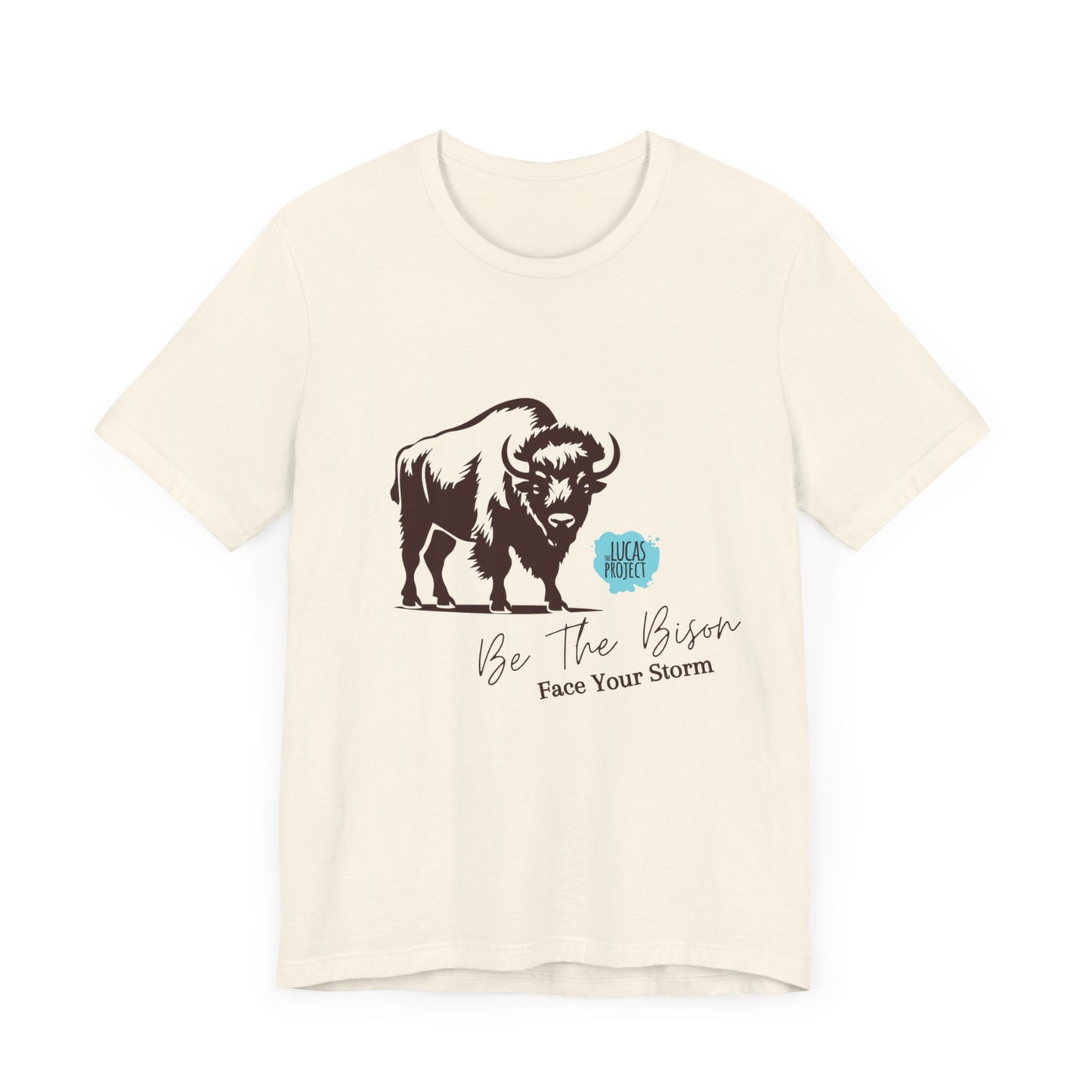 "Be The Bison" Unisex Jersey Short Sleeve Tee