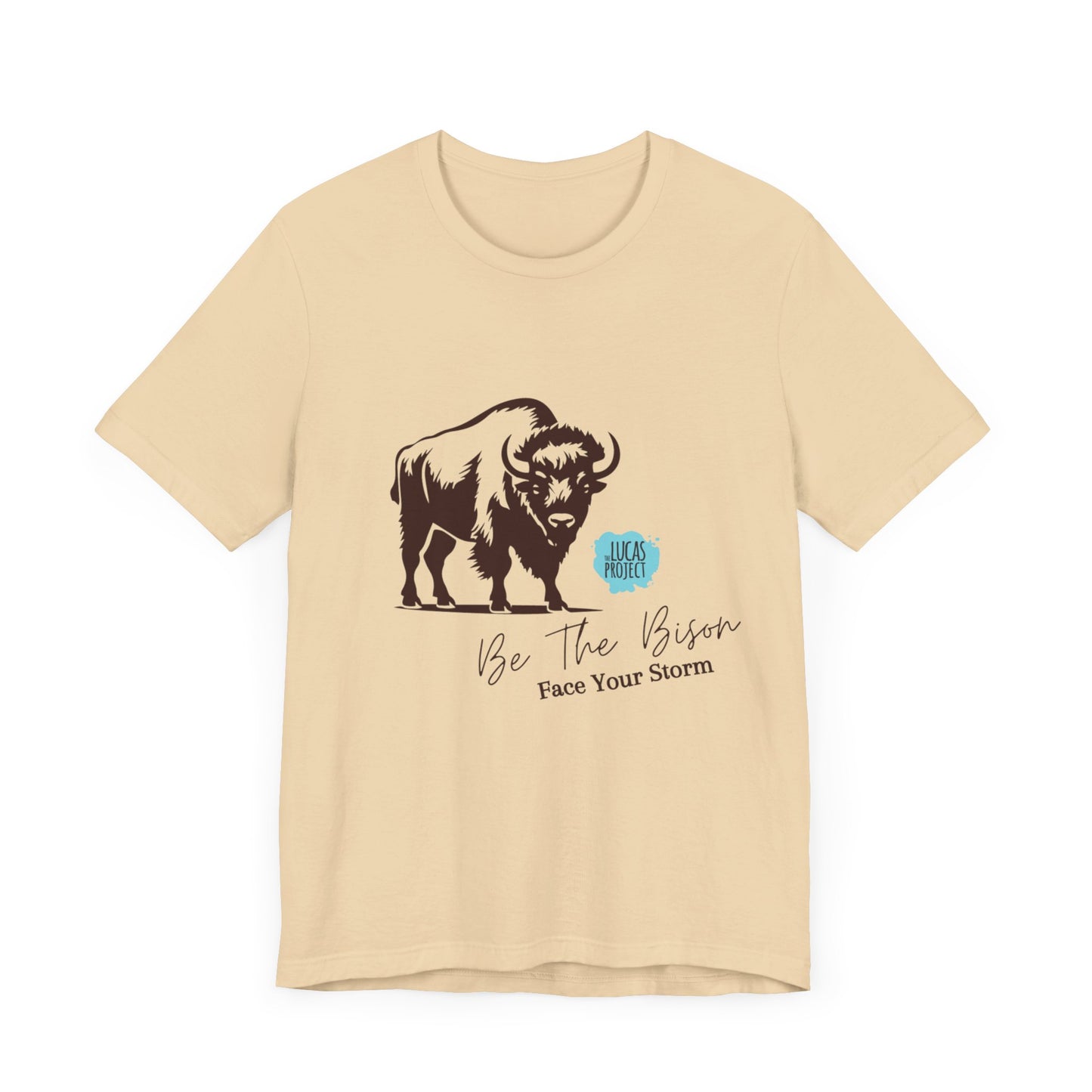 "Be The Bison" Unisex Jersey Short Sleeve Tee