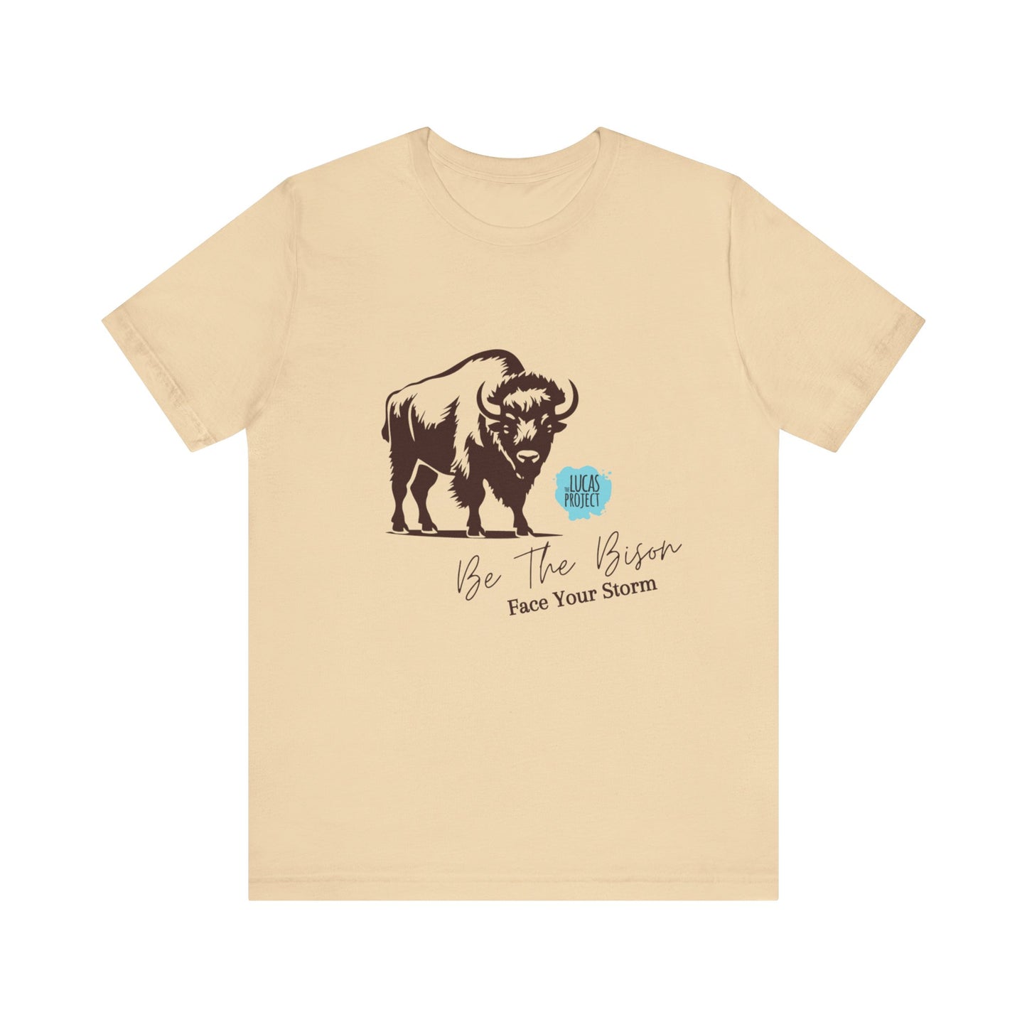 "Be The Bison" Unisex Jersey Short Sleeve Tee